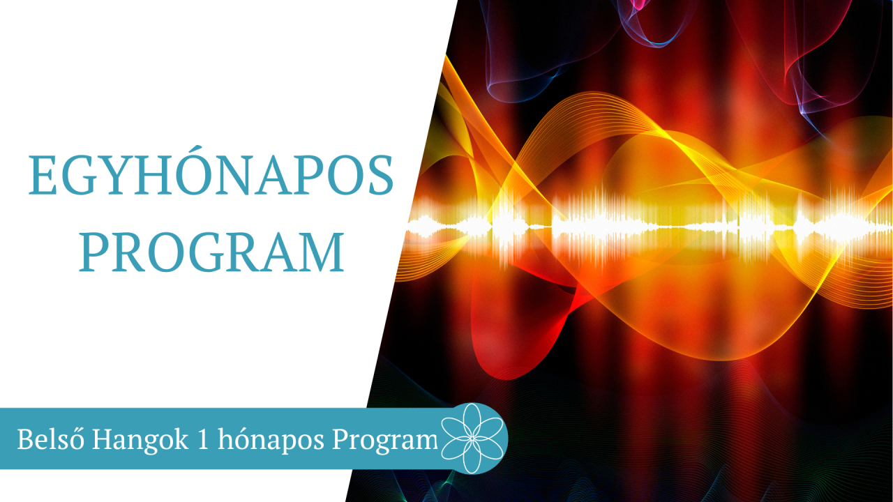 Belső Hangok Átalakítása 1 hónapos Program